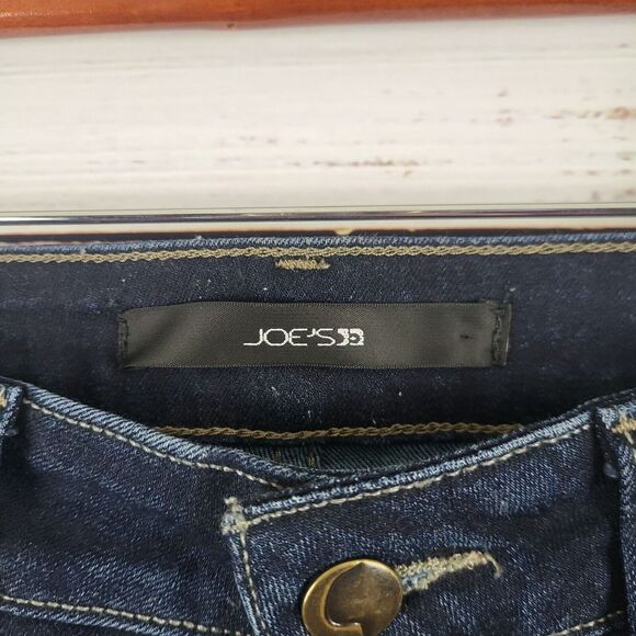 Joes Skinny Ankle Jeans 26 Womens Mid Rise Dark Wash Denim Bottoms - Picture 11 of 12